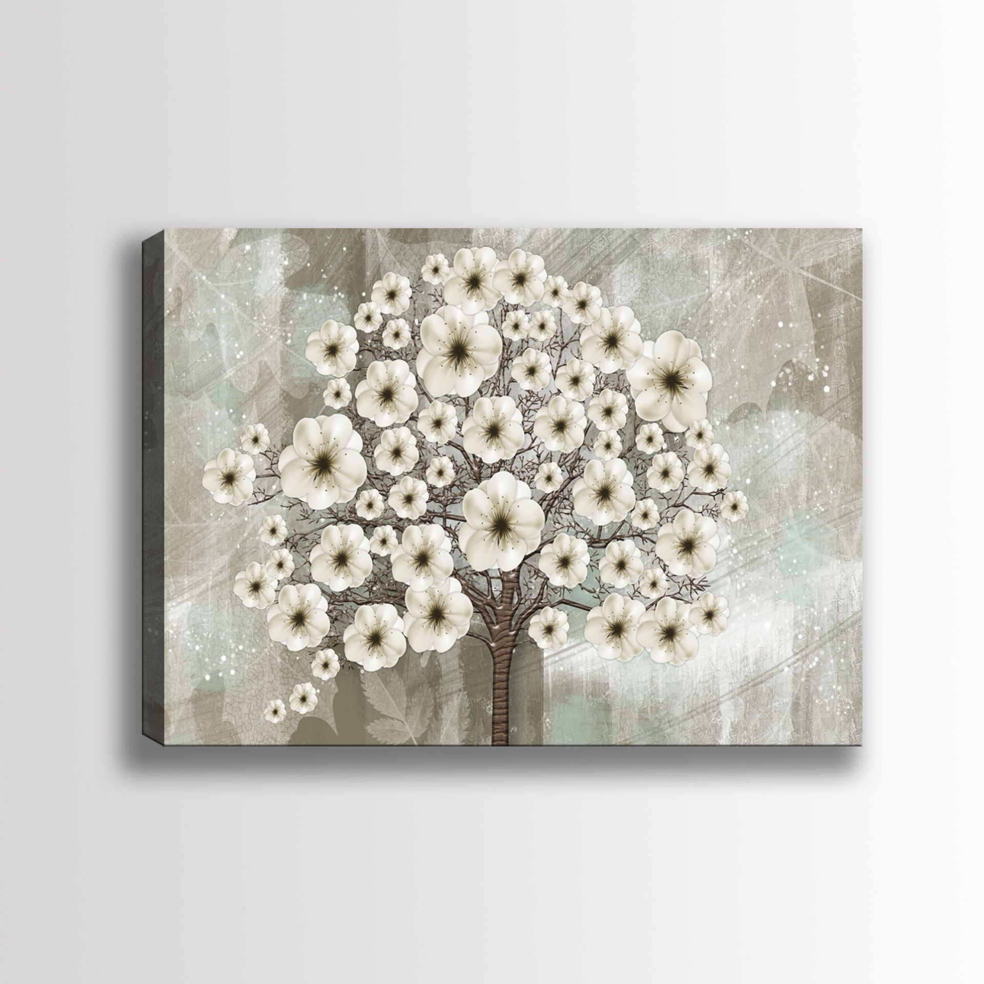 Çiçek Kanvas Tablo