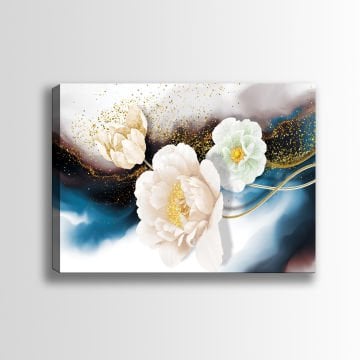 Çiçek Kanvas Tablo
