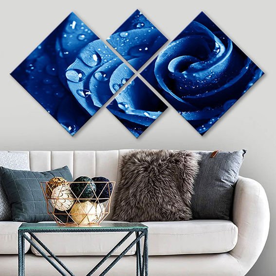 4 Parçalı Mdf Tablo
