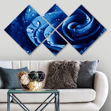 4 Parçalı Mdf Tablo
