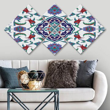 4 Parçalı Mdf Tablo