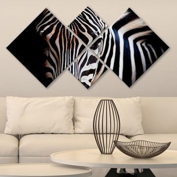 4 Parçalı Mdf Tablo