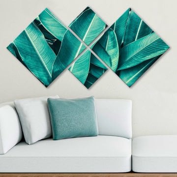 4 Parçalı Mdf Tablo