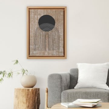 Naturel L Çerçeveli Tablo