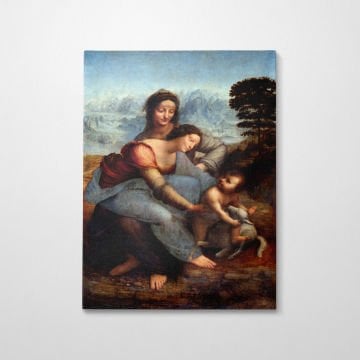 Leonardo da Vinci - Aziz Anna Meryem ve Çocuk