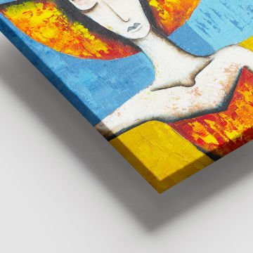 Dev Boyut Kanvas Tablo 100cm x 140cm