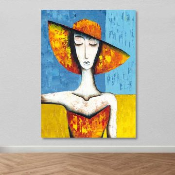Dev Boyut Kanvas Tablo 100cm x 140cm