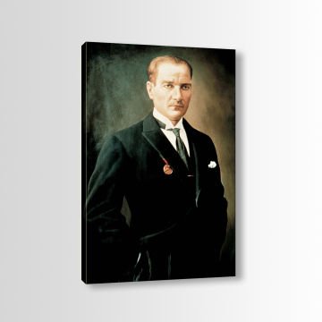 Atatürk Kanvas Tablo