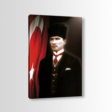Atatürk Kanvas Tablo