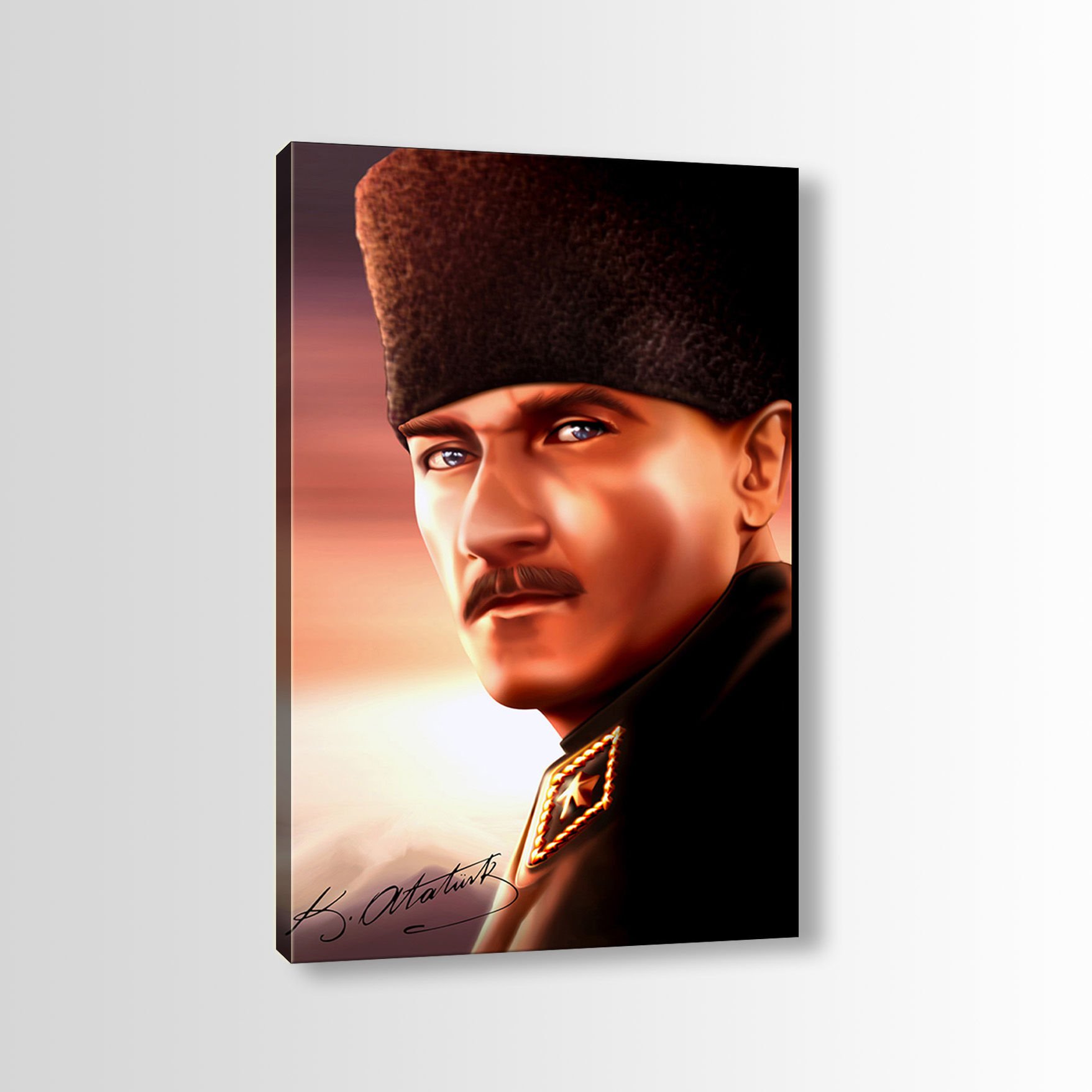 Atatürk Kanvas Tablo