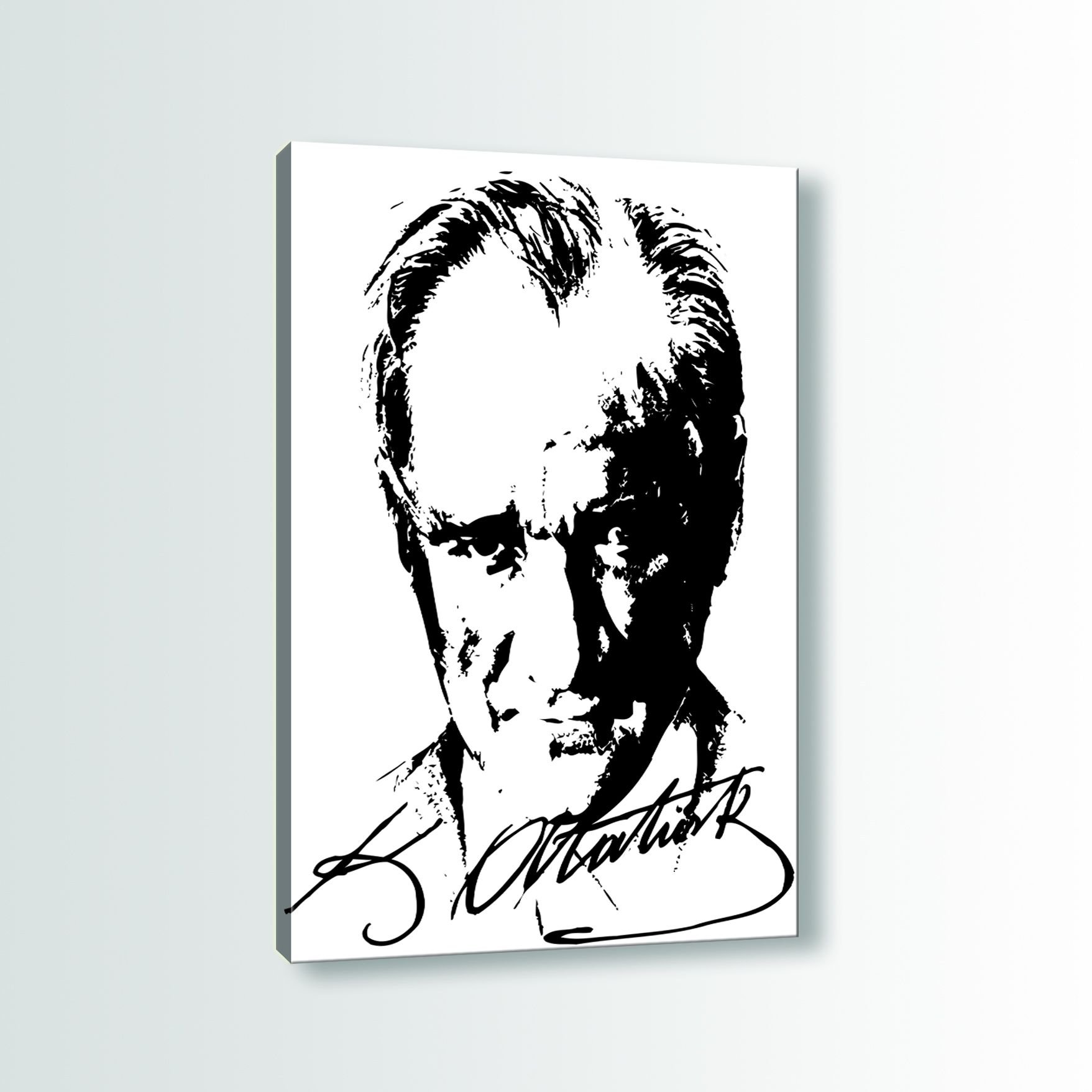 Atatürk Kanvas Tablo