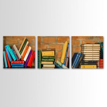 3 Parçalı Kanvas Tablo