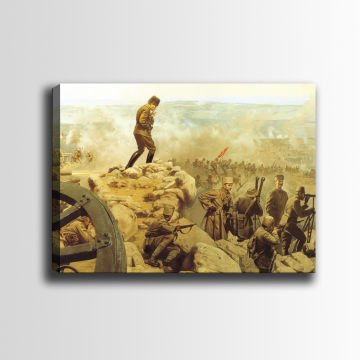 Atatürk Kanvas Tablo