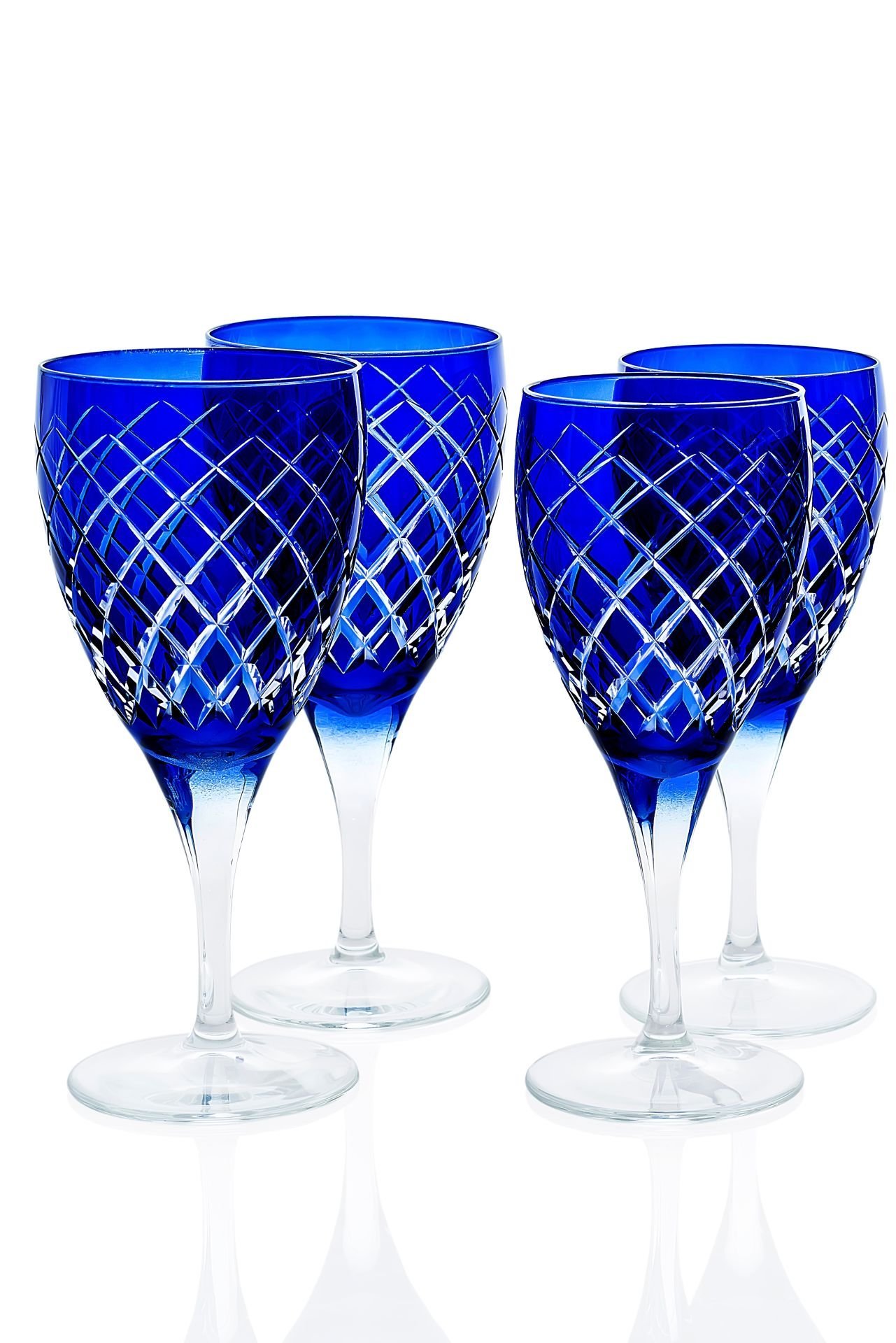 Mavi Kadeh 4'lü Set