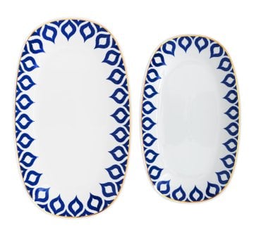 Mavi-Beyaz Set 64 Parca