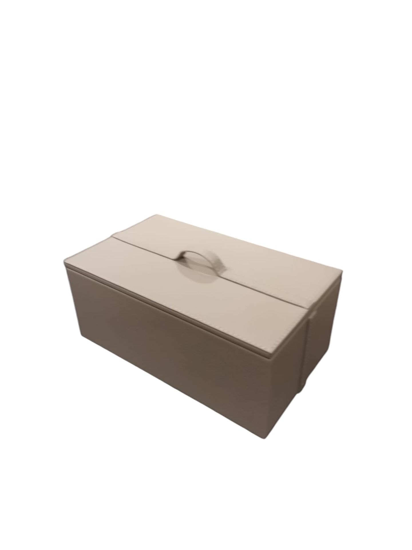 Vizon Kapaklı Deri Kutu 15*25*10 cm