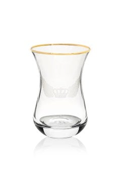 Mercan Kırmızı 18 Parça Çay + Mırra Set Hediye Kutulu