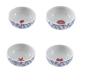 Mercan Tabak &Çay Kahve Seti 20 Parça (4 Kişilik )