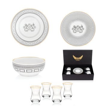 Empire Tabak&Çay Kahve Seti 20 Parça (4 Kişilik)