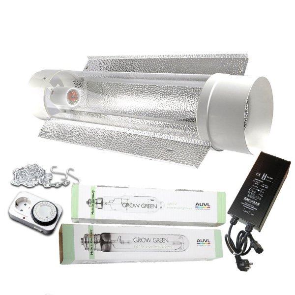 AUVL 1000w Grow/Bloom CoolTube Growsan Set