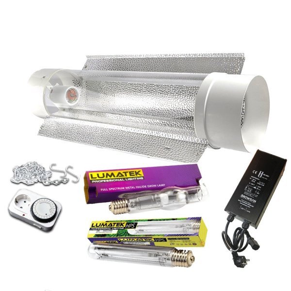 Lumatek 400w Grow/Bloom CoolTube Growsan Set