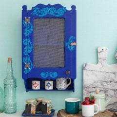 Cashmere tek tel kapaklı dolap