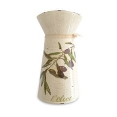 Zeytinli Ekru Sürahi 25cm