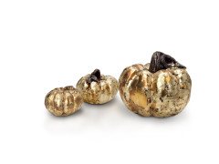 Varaklı eskitme minik kabak 6 cm
