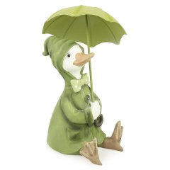 Şemsiyeli oturan ördek