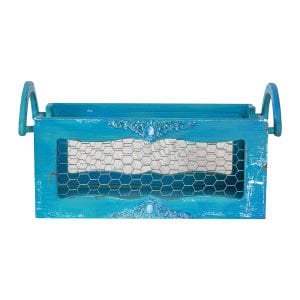 Aqua turkuaz sepet