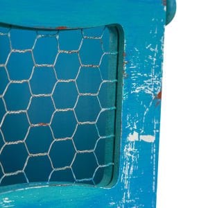 Aqua turkuaz sepet