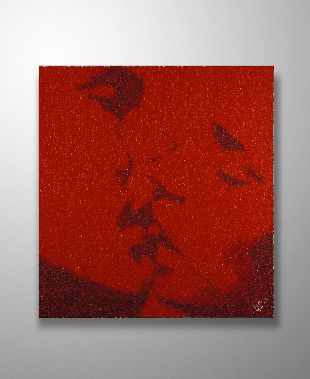 Bosphorus Kiss in Red - Kanvas Replika Tablo - Ned Pamphilon