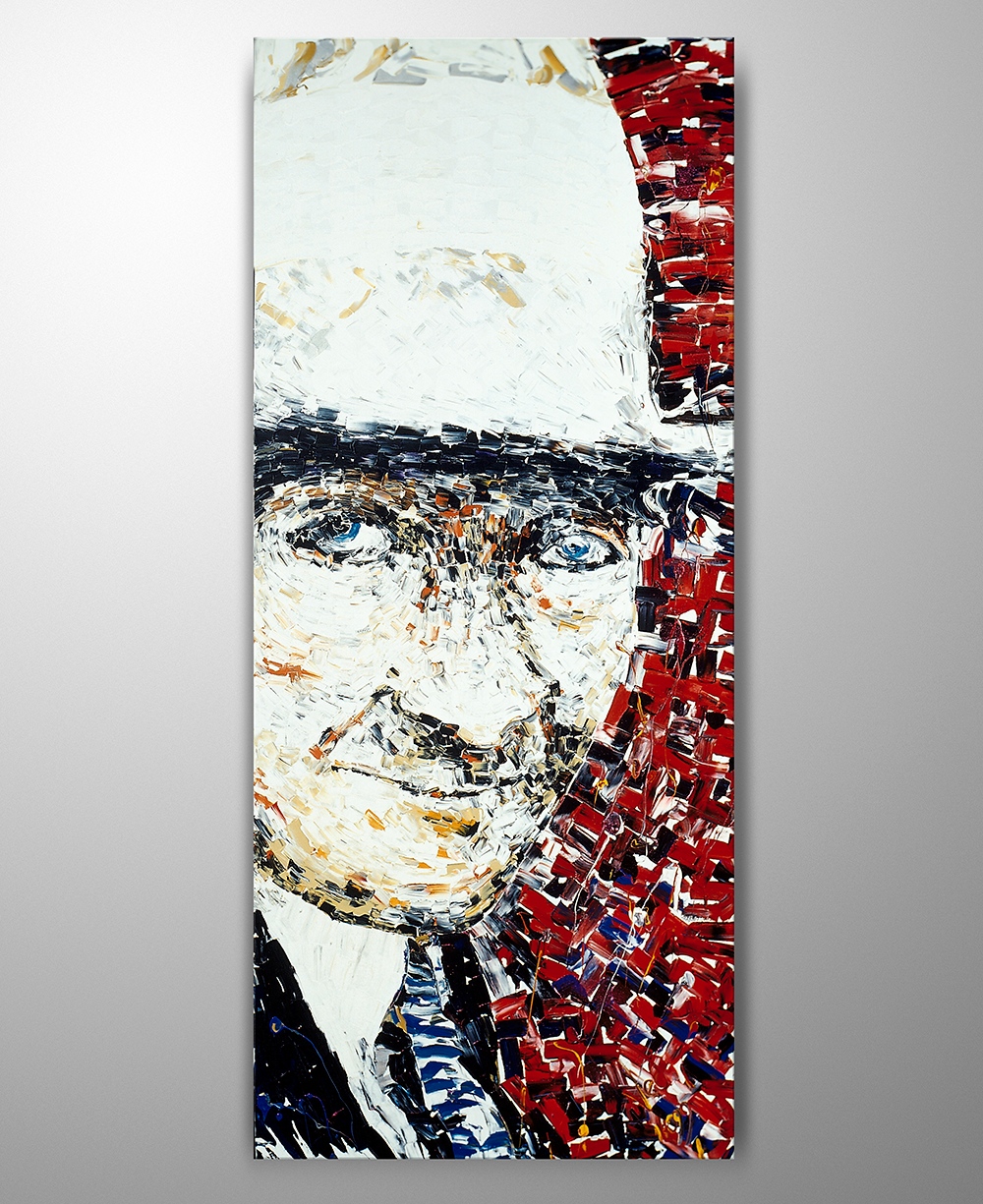 Atatürk Kanvas Tablo - Şapka Devrimi - 40cm x 100cm