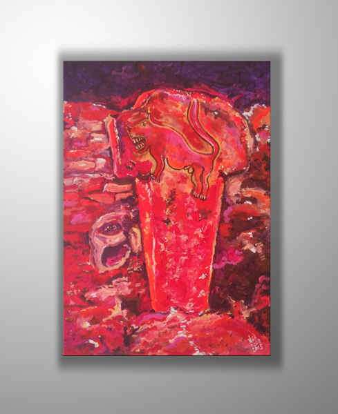 Göbeklitepe Serisi - Anger is an Energy - Ned Pamphilon 50x70 cm