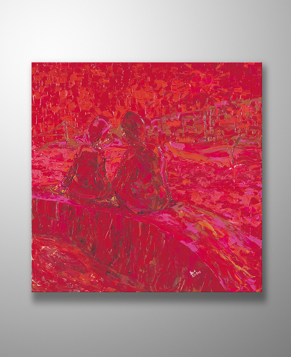 Kanvas Tablo - Apollon Red
