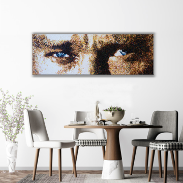 Atatürk Kanvas Tablo - Atatürk'ün Gözleri