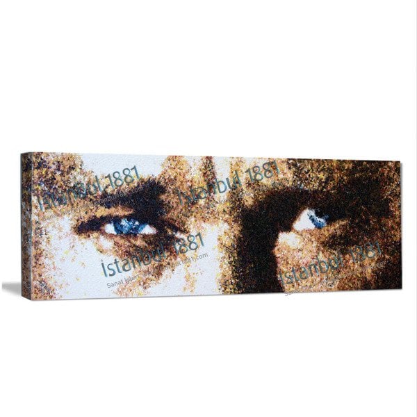 Atatürk Kanvas Tablo - Atatürk'ün Gözleri