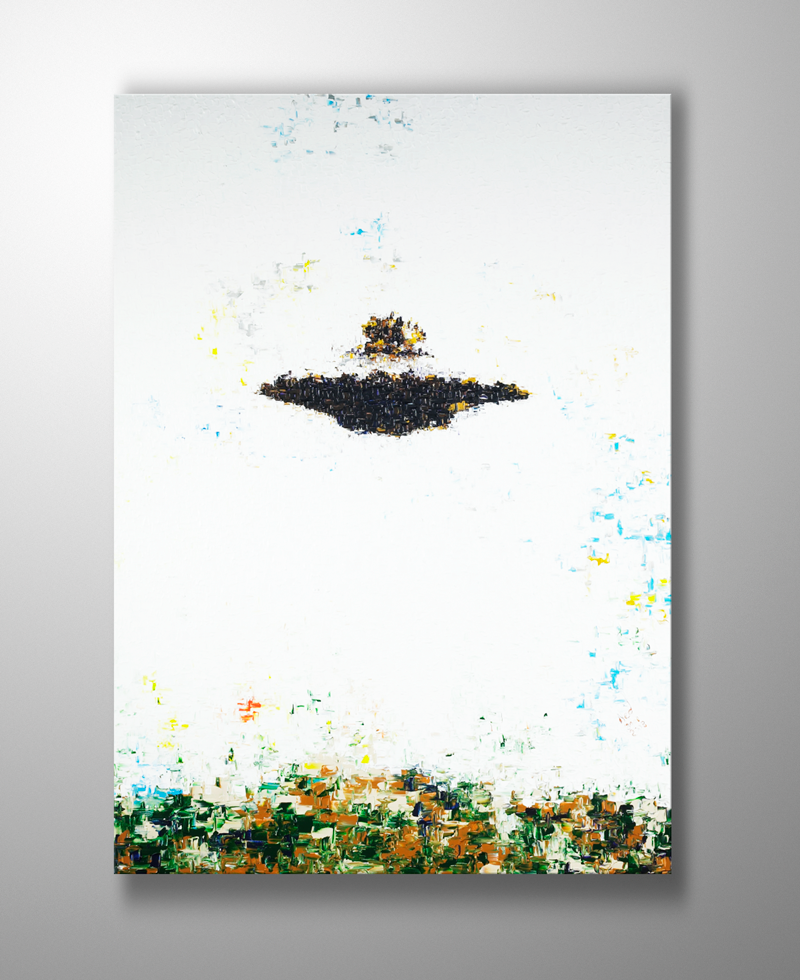 Kanvas Tablo UFO 01 - Ned Pamphilon