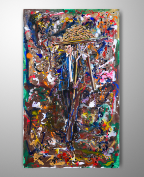 İstanbul Original Tablo - Bread from my back 92cmx153cm