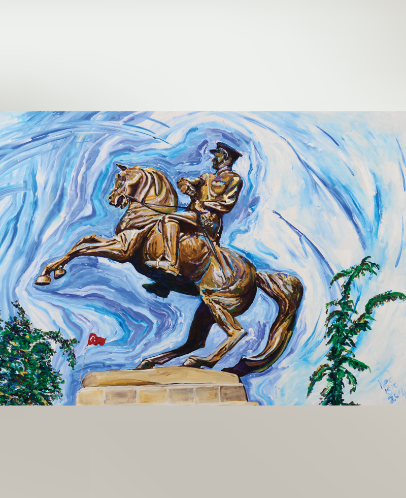 Samsun Horseback - Atatürk Poster 50x70cm