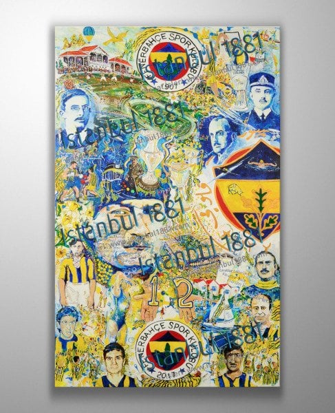 Kanvas Tablo - Fenerbahçe 110 Years