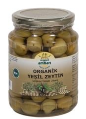 Organik Yeşil Kalamata Zeytin 420 gr