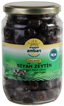 Organik Siyah Sele Zeytin 450gr