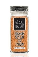 Güzel Gıda Organik Toz Tarçın 40gr