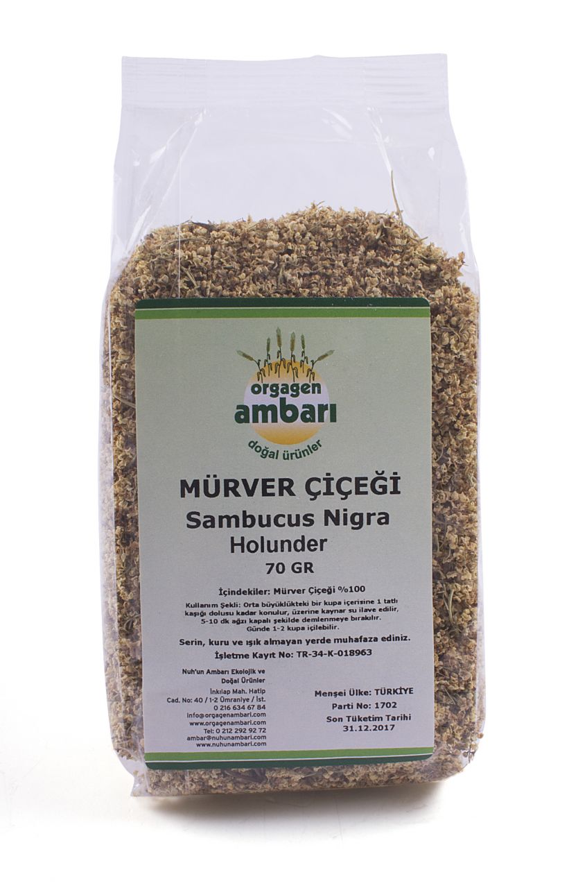 Mürver Çiçeği - 70 gr.