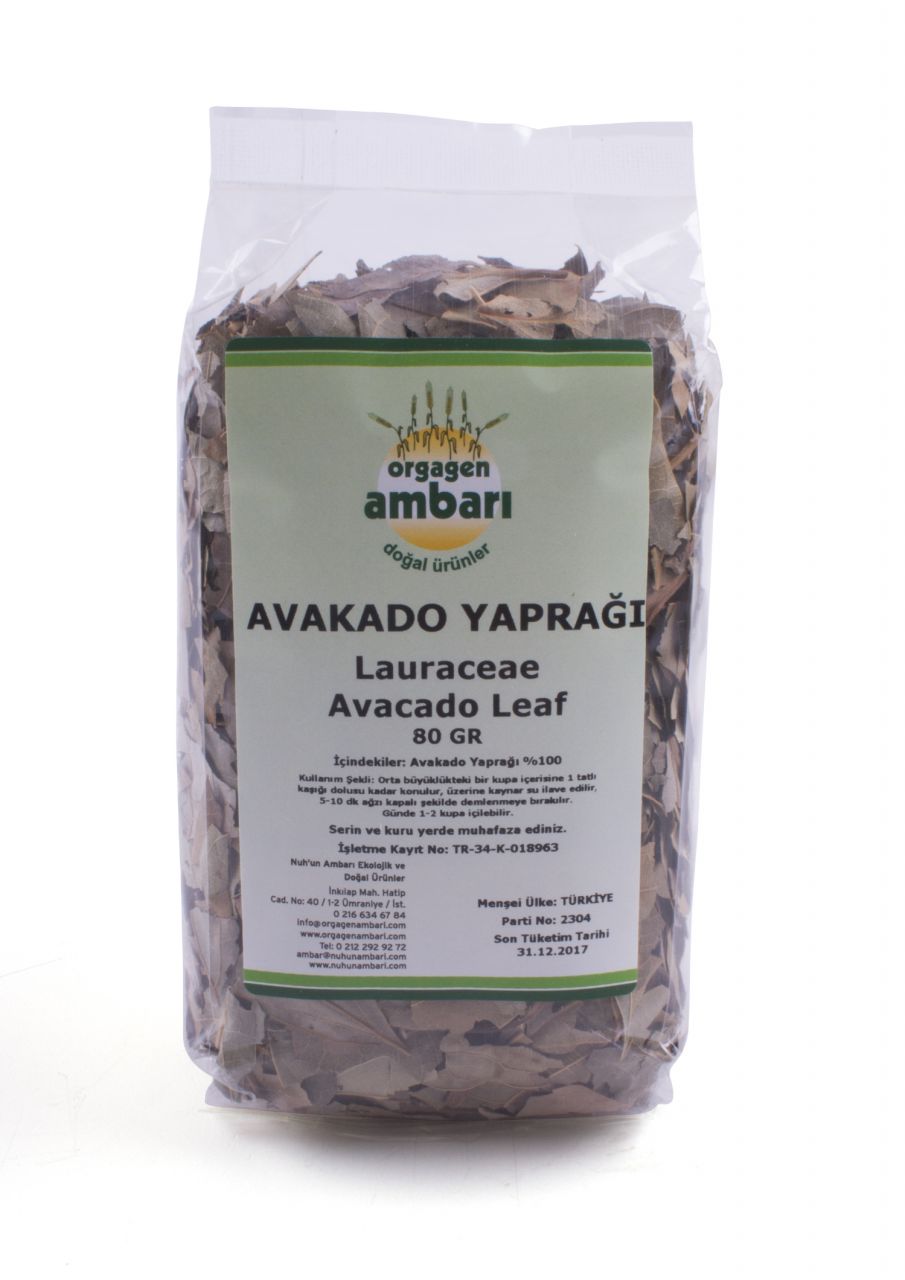Avokado Yaprağı - 80 gr.