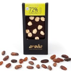 Fındıklı %72 Bitter Çikolata 100gr görseli.