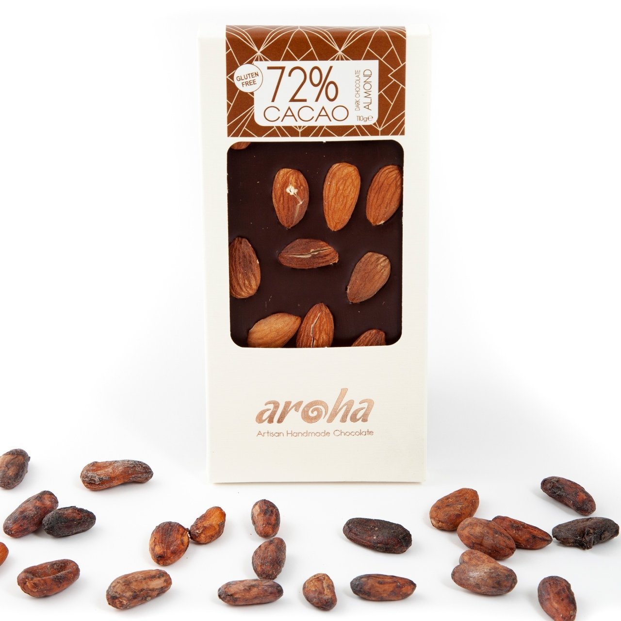 Bademli Bitter Çikolata %72 Kakao 100gr