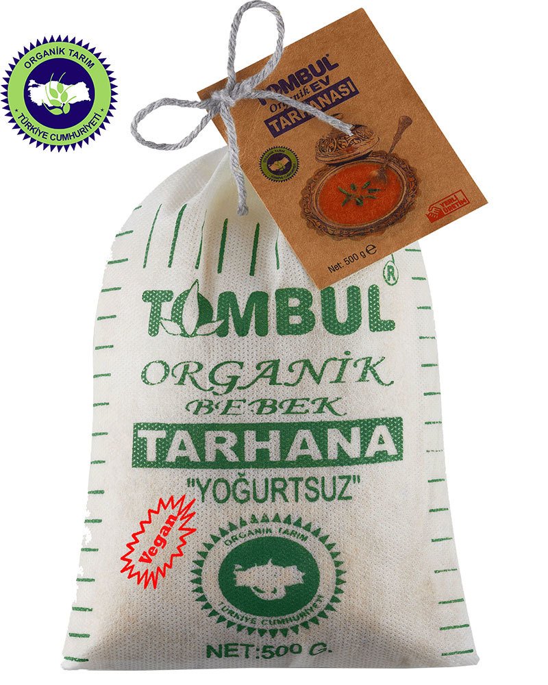 Organik bebek tarhana vegan