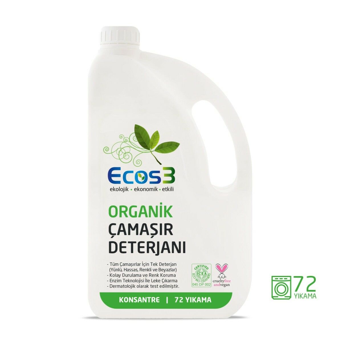 Organik Çamaşır Deterjanı 2,5 lt